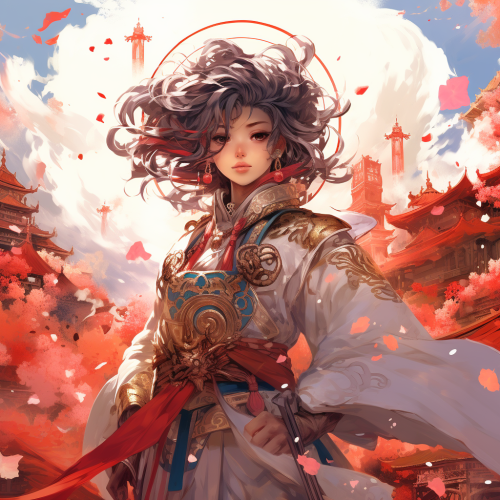 Vibrant characters in Genshin Impact