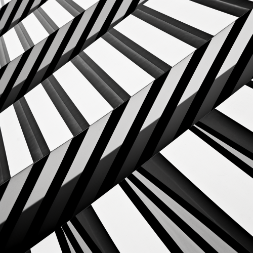 Geometric composition with diagonal lines Geometric composition with diagonal lines