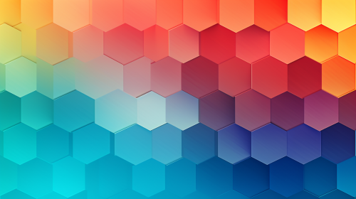 Colorful geometric pattern background