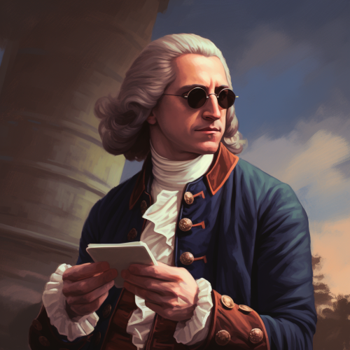 George Washington, the modern hipster
