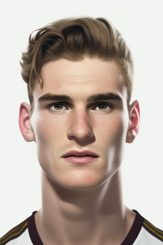 Portrait of a German Footballer
