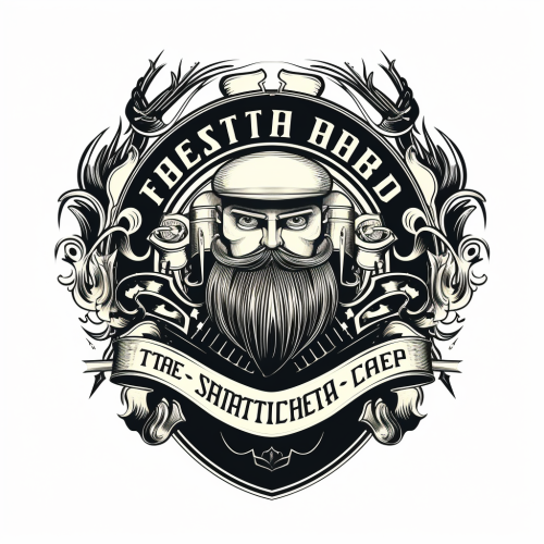 Ghetto Barbershop Logo Calligraphy