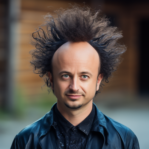 Giorgio Tsoukalos Bald No Hair