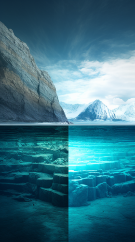 Melting glaciers raising sea levels