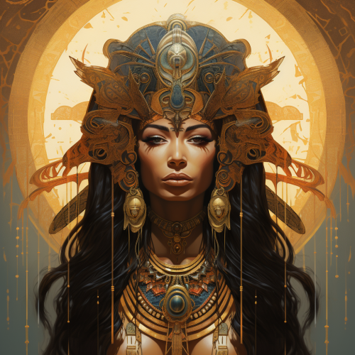 Goddess Hathor in all her glory