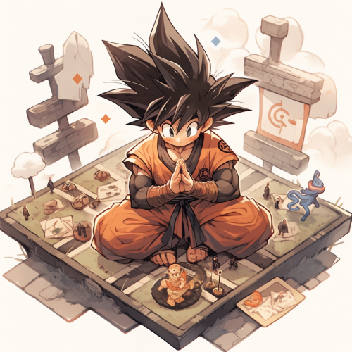 Goku Dungeons Dragons Monk