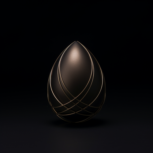 Golden ratio egg image