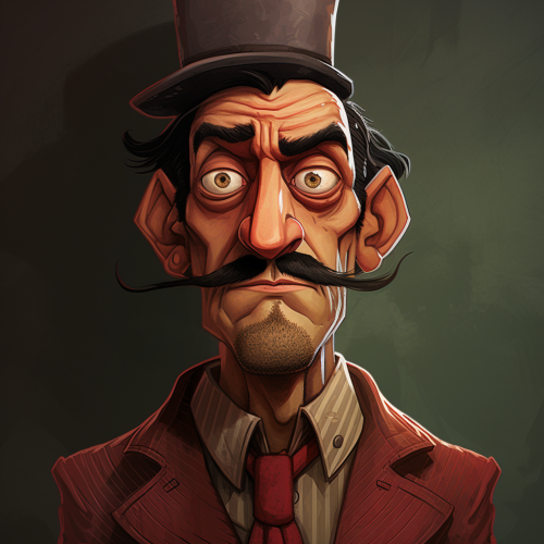 Goofy 1920s Ivan Informant character