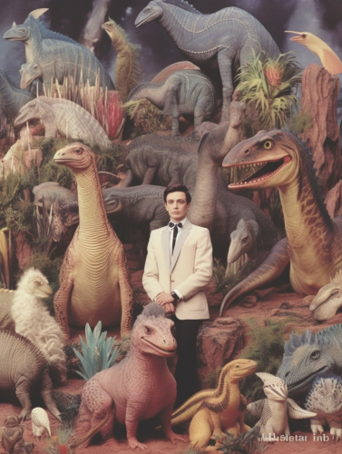 Grainy magazine photograph of everything ever 1983