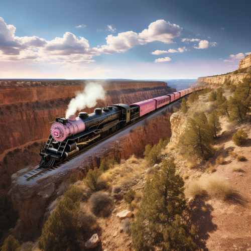 Ultrarealistic Grand Canyon with Bird's Eye View