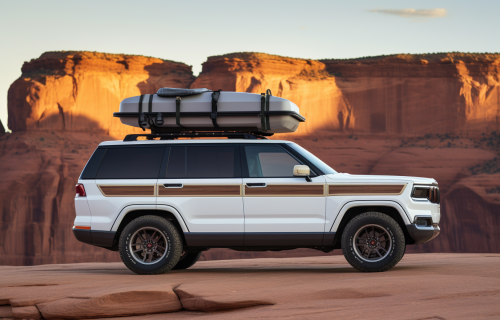 White Jeep Grand Wagoneer Classic Concept White Jeep Grand Wagoneer Classic Concept
