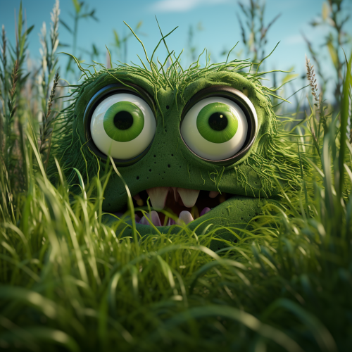 Close-up of Bright Green Grass