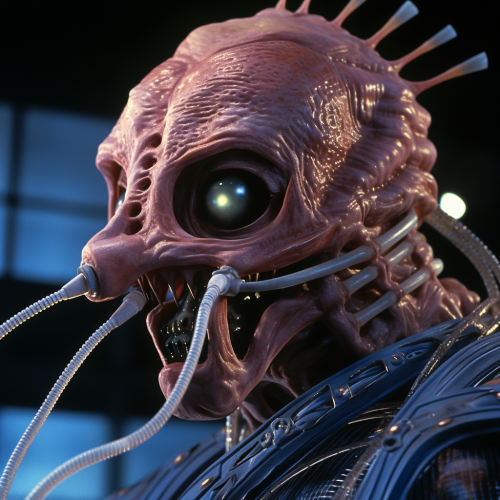 Spotted virus skin mask on tight lips