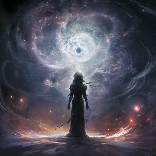 Mysterious Guardian Protecting the Infinite Void