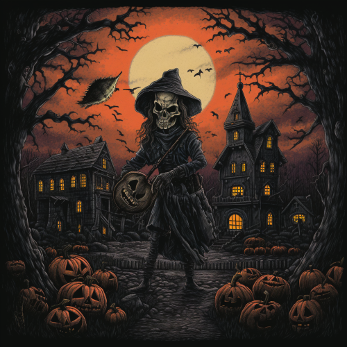 Dark Rock Albums with Halloween Bad Style
