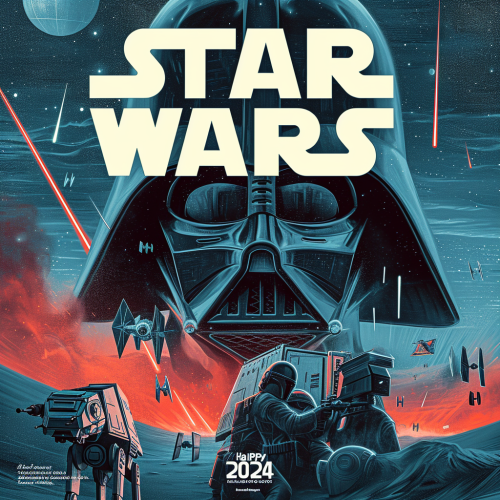 Happy 2024 in Star Wars style