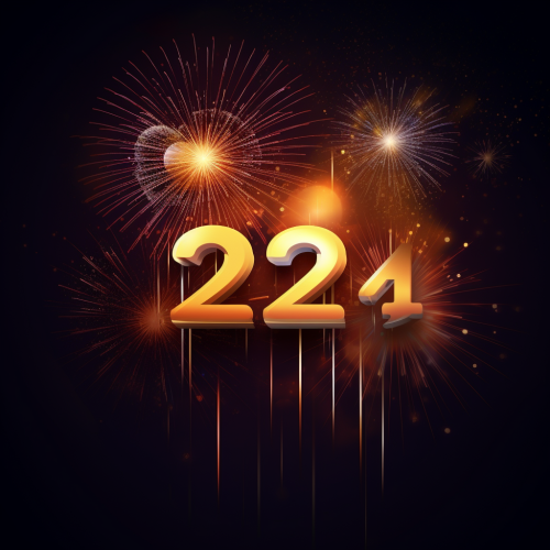 Happy Malaysia Flag Races New Year 2024