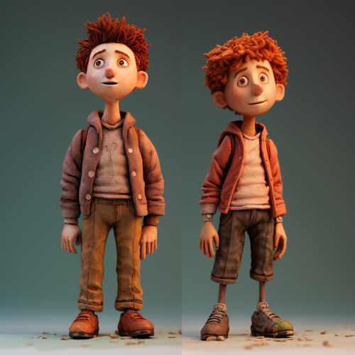 Happy red hair 19-year-old man