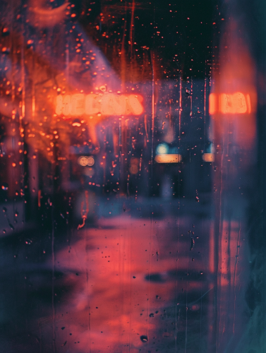 Grungy Healins Neon Photo