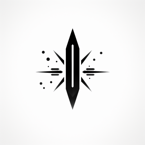 Minimalistic health logo with arrows