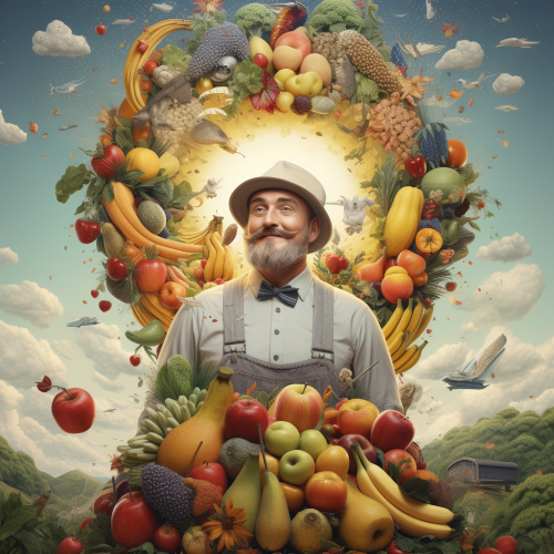 Healthy man practicing fitness