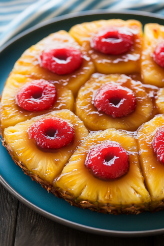 Pineapple Desserts Background Photo