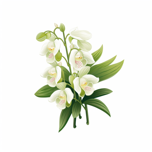 Helleborine horizontal logo on white background