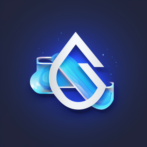 Simplified geometric logo for Hi White Chemical