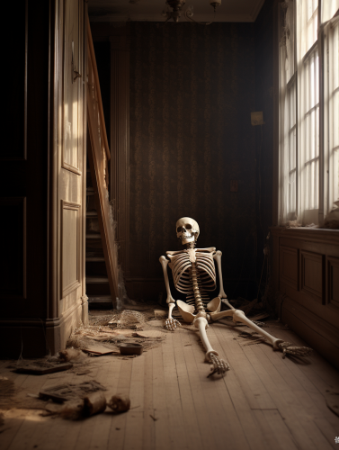 Mysterious skeleton found under floorboards Mysterious skeleton found under floorboards