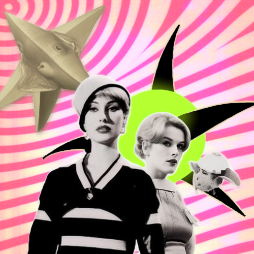 High Contrast Surreal Collage Art