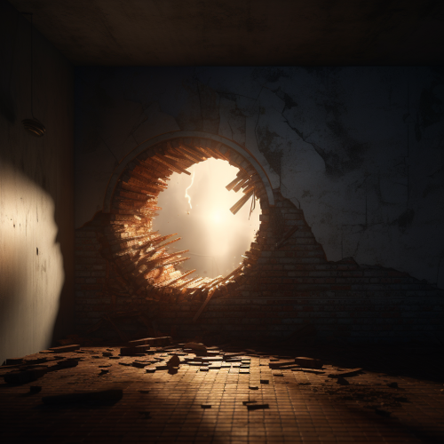 Stunning Cinematic Lighting Hole