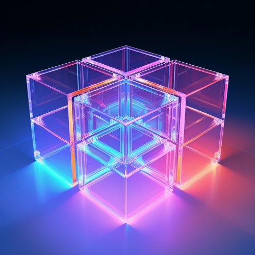 Holographic grid blocks connection information sync