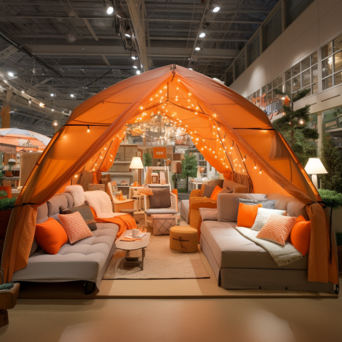 Cozy Lighting in Home Depot Theme Park