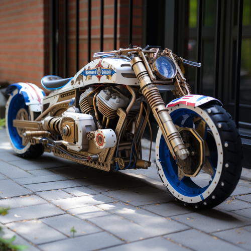 Homemade Evel Knievel Cannon in action