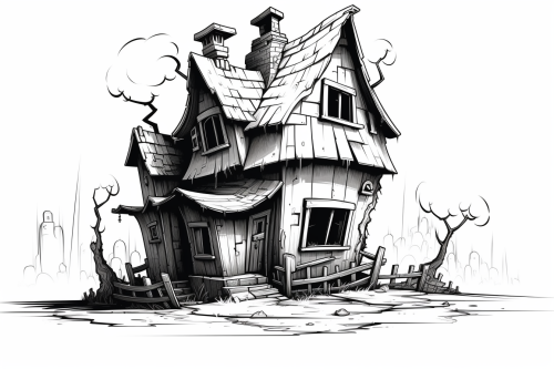 House outline illustration