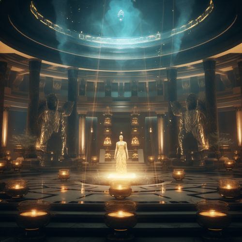 Mother Goddess Gaia in House of Gods