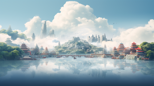 Huangdi and Qibo Talking