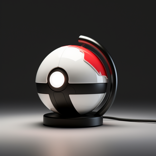 Hyper-Reality Pokemon Ball Lighting Render