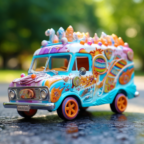 Colorful Ice Cream Truck Hot Wheels Colorful Ice Cream Truck Hot Wheels