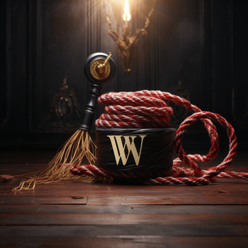 Fashionable Rope Wrapping Design