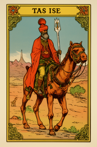 Indiana Jones Tarot Card Illustration