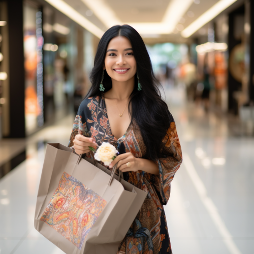 Indonesian Beautiful Woman with Gorgeous Smile