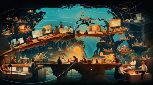 Visualization of Internet Network