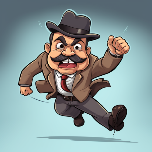 Humorous sketch of Ivan the Informant