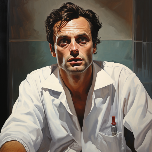 Jack Nicolson in psycho clinic