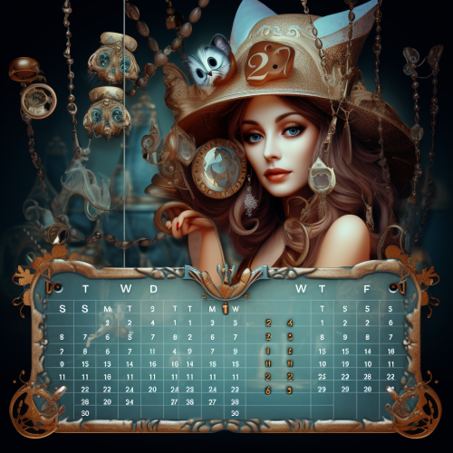 January 2024 Calendar Chaos 10