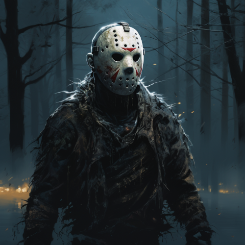 Jason Vorhees in Dark Forest