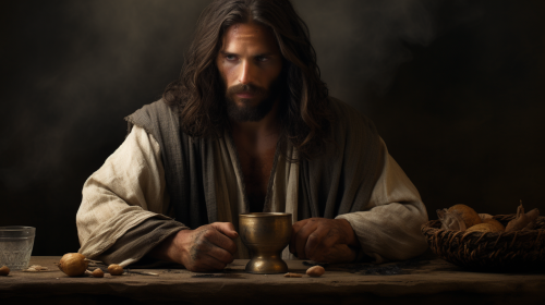 Painting of Jesus and his Apostles