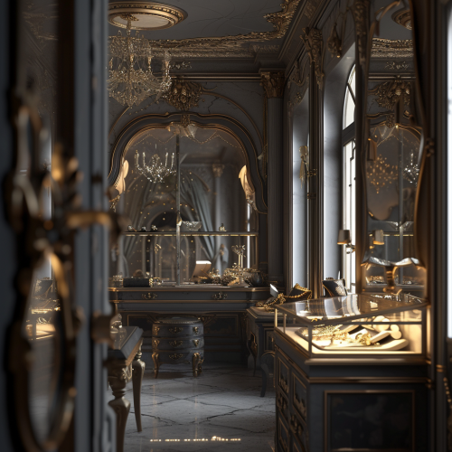 Jeweler in Room 3D Design
