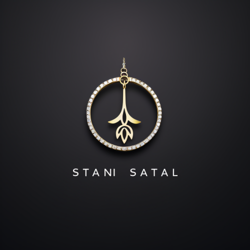 Minimalist jewelry store logo design